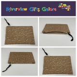 Zip Clutch / Purse / Bag / Pouch - Bees on Taupe Zip Clutch / Purse / Bag / Pouch - Bees on Taupe